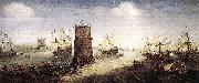 WIERINGEN, Cornelis Claesz van Capturing Damietta painting